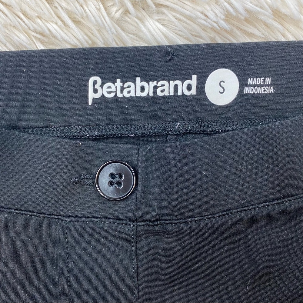 Betabrand Boot-Cut Classic Dress Pant Yoga Pants (Black) - Picture 5 of 12